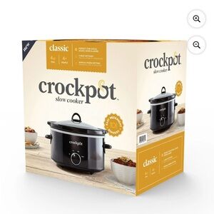 Black Slow Cooker
